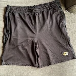 Pro Edge Black Athletic Shorts with Relaxed Fit